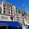 งานก่อสร้าง SPACE CHERNGTALAY CONDO ฐานรากถึงโครงสร้างชั้น 8 แล้ว